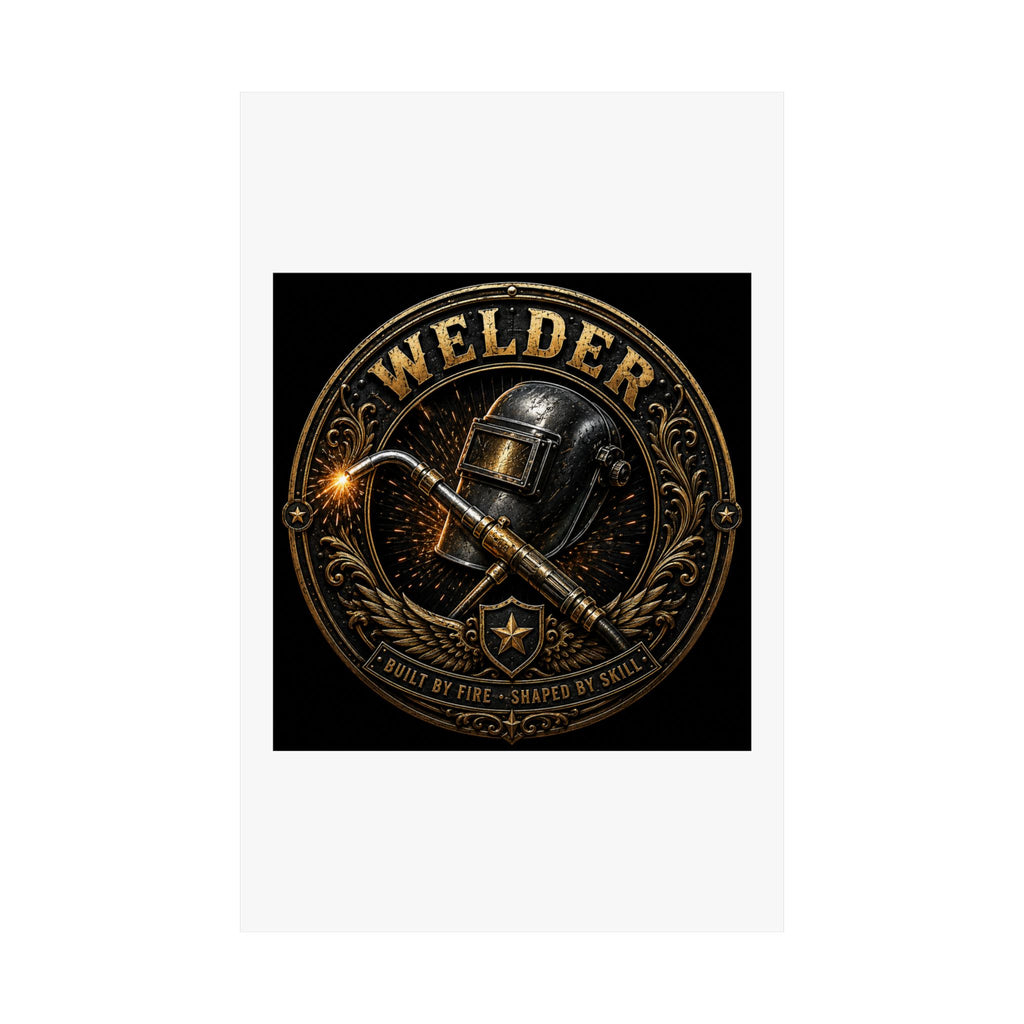 Welder Pride Poster