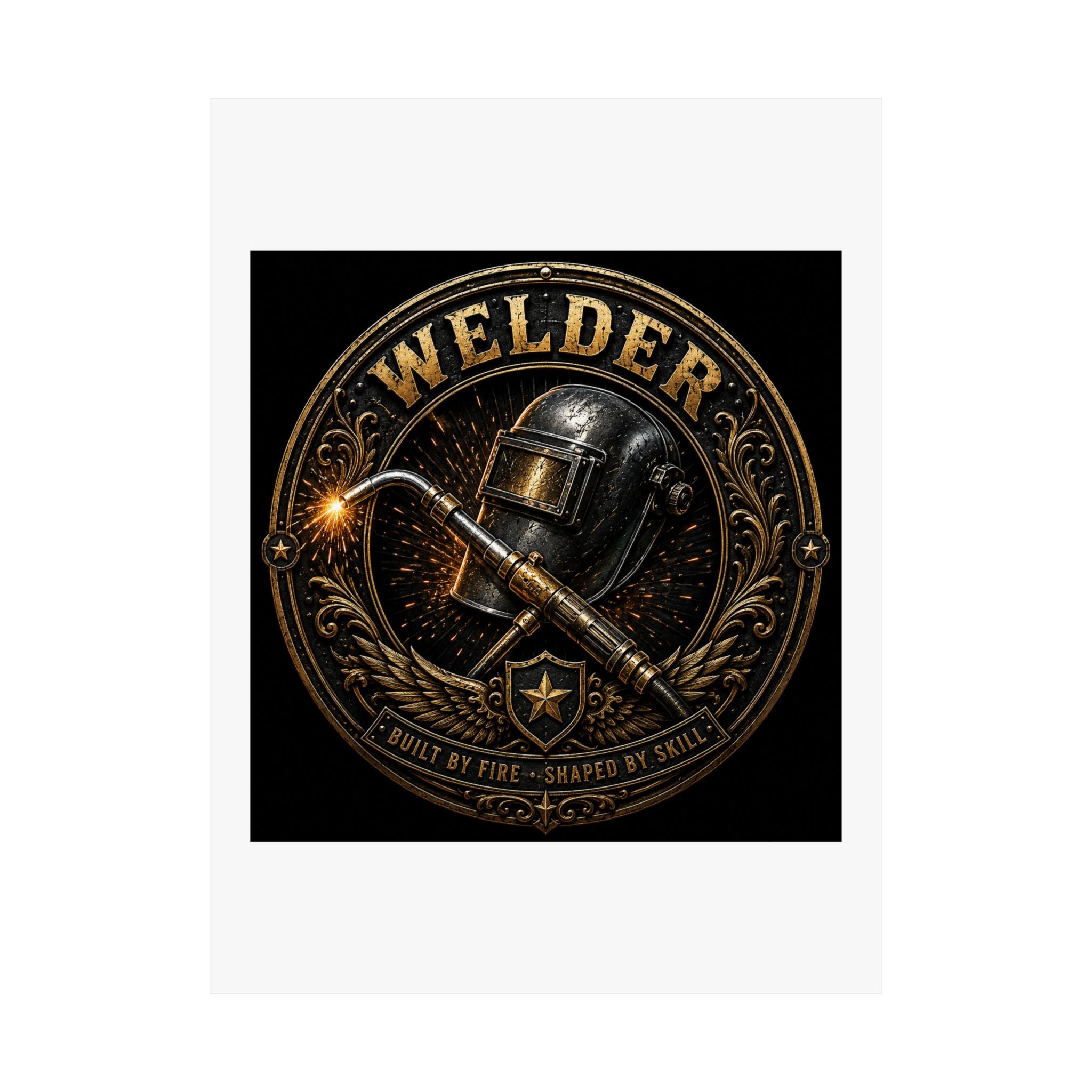 Welder Pride Poster