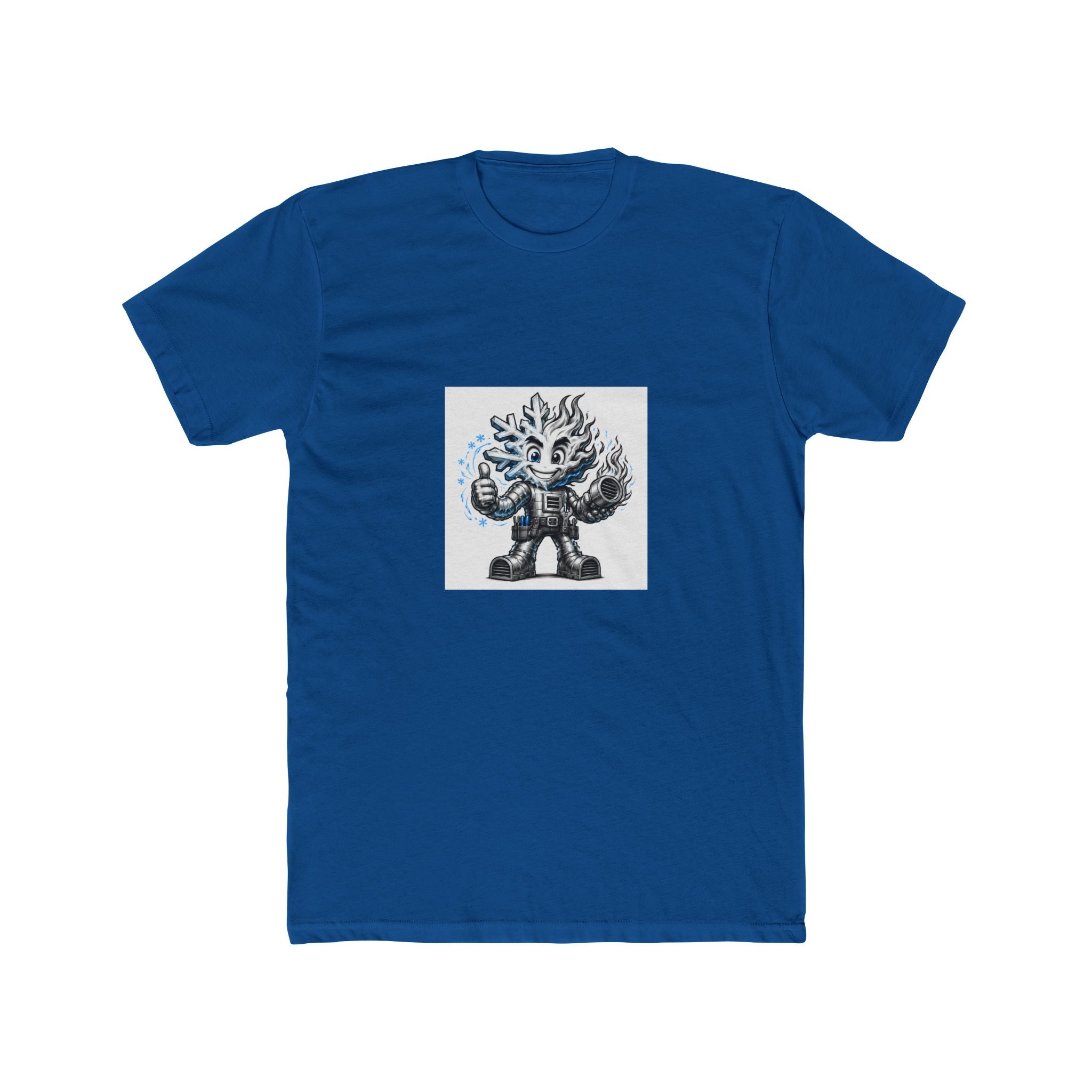 Chilly Robot Snowflake Buddy Tee