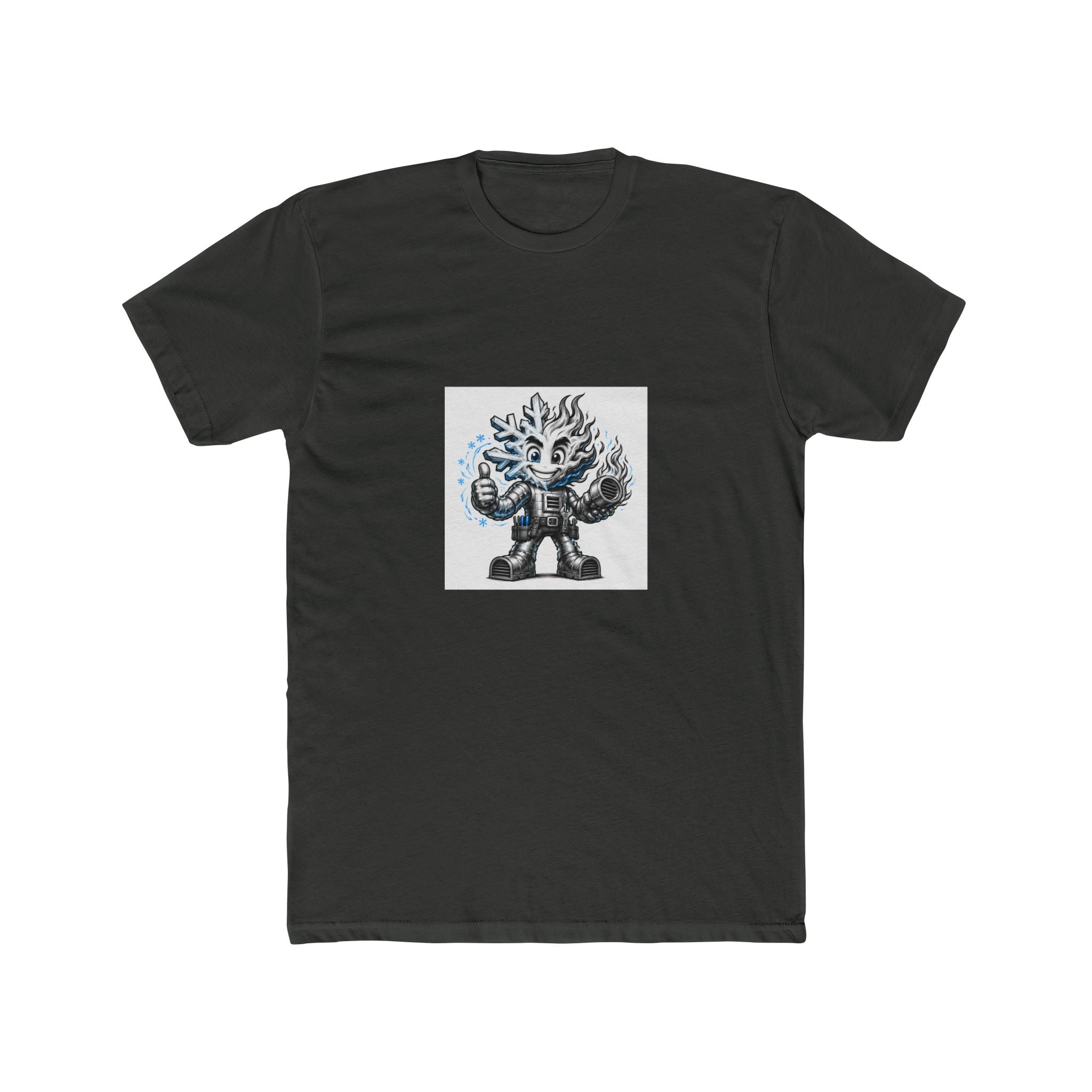 Chilly Robot Snowflake Buddy Tee