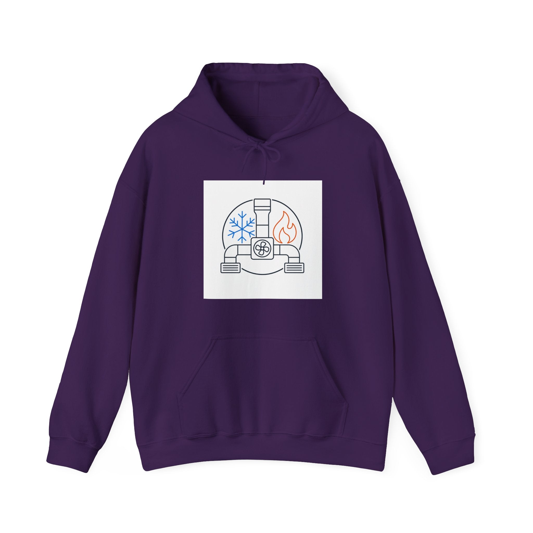 Heating And Cooling System Hoodie
