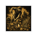 Garden Growth Requires Hard Work Sticker