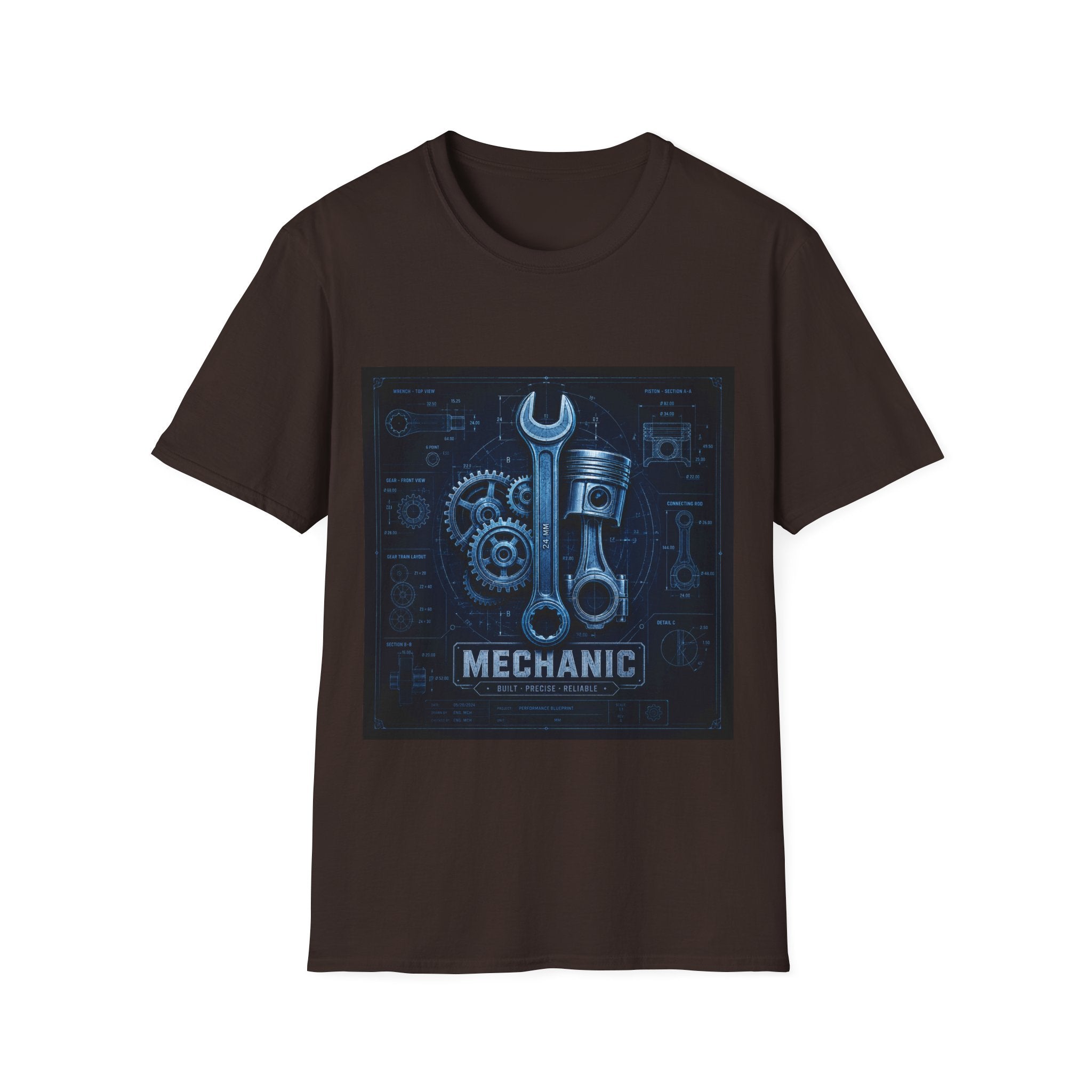 Mechanic Blueprint Classic Tee