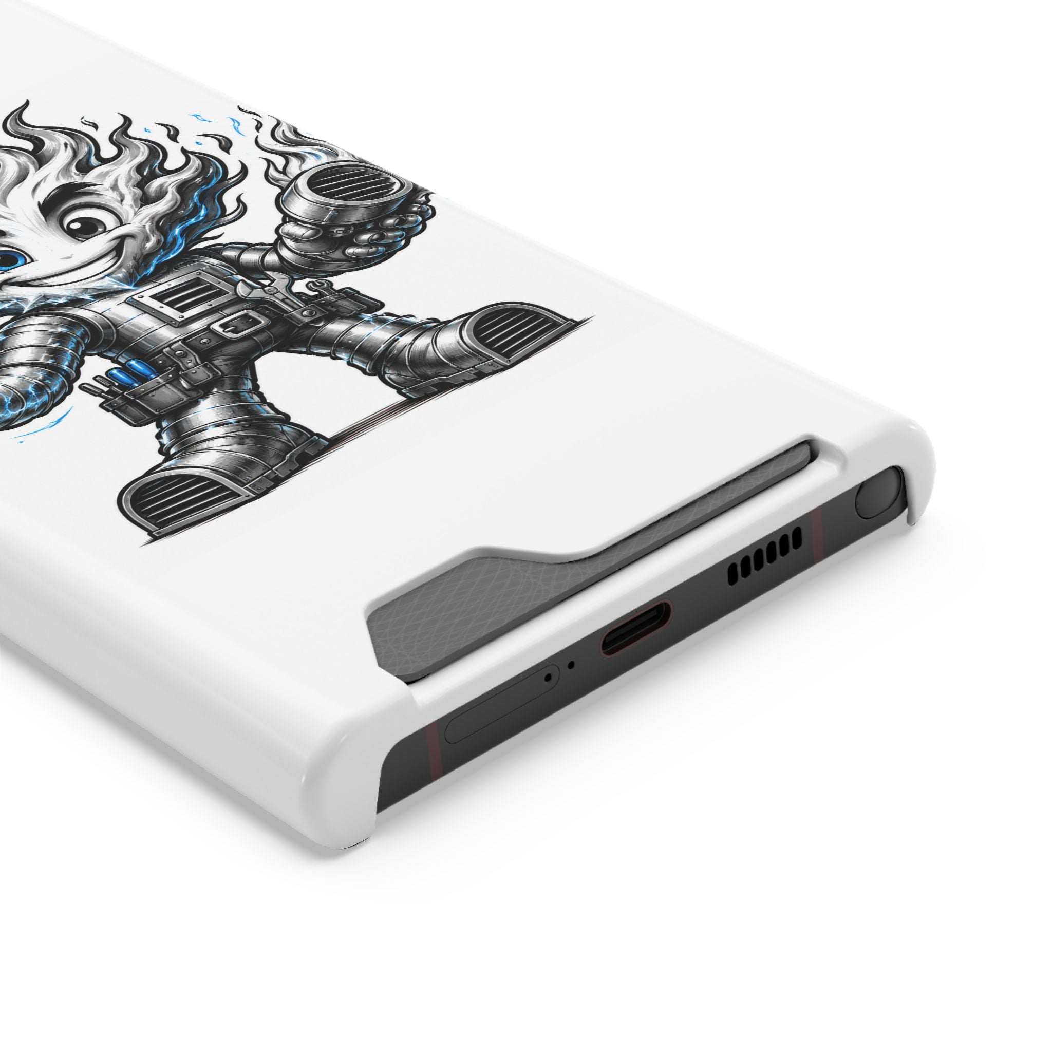 Chilly Robot Snowflake Buddy Phone Case