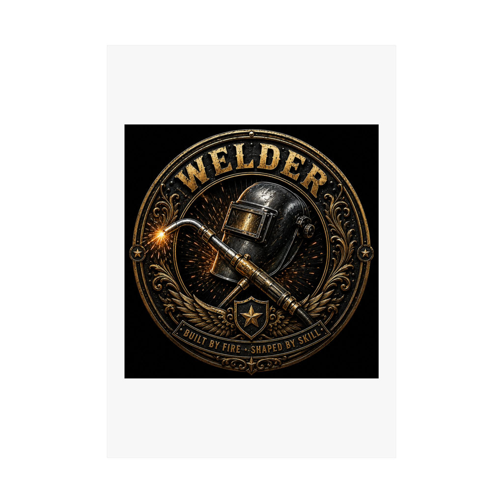 Welder Pride Poster