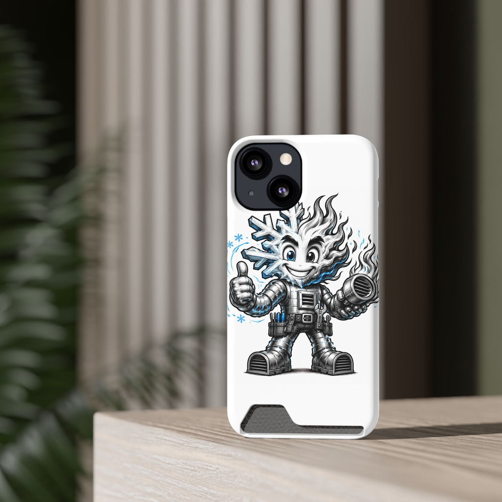 Chilly Robot Snowflake Buddy Phone Case