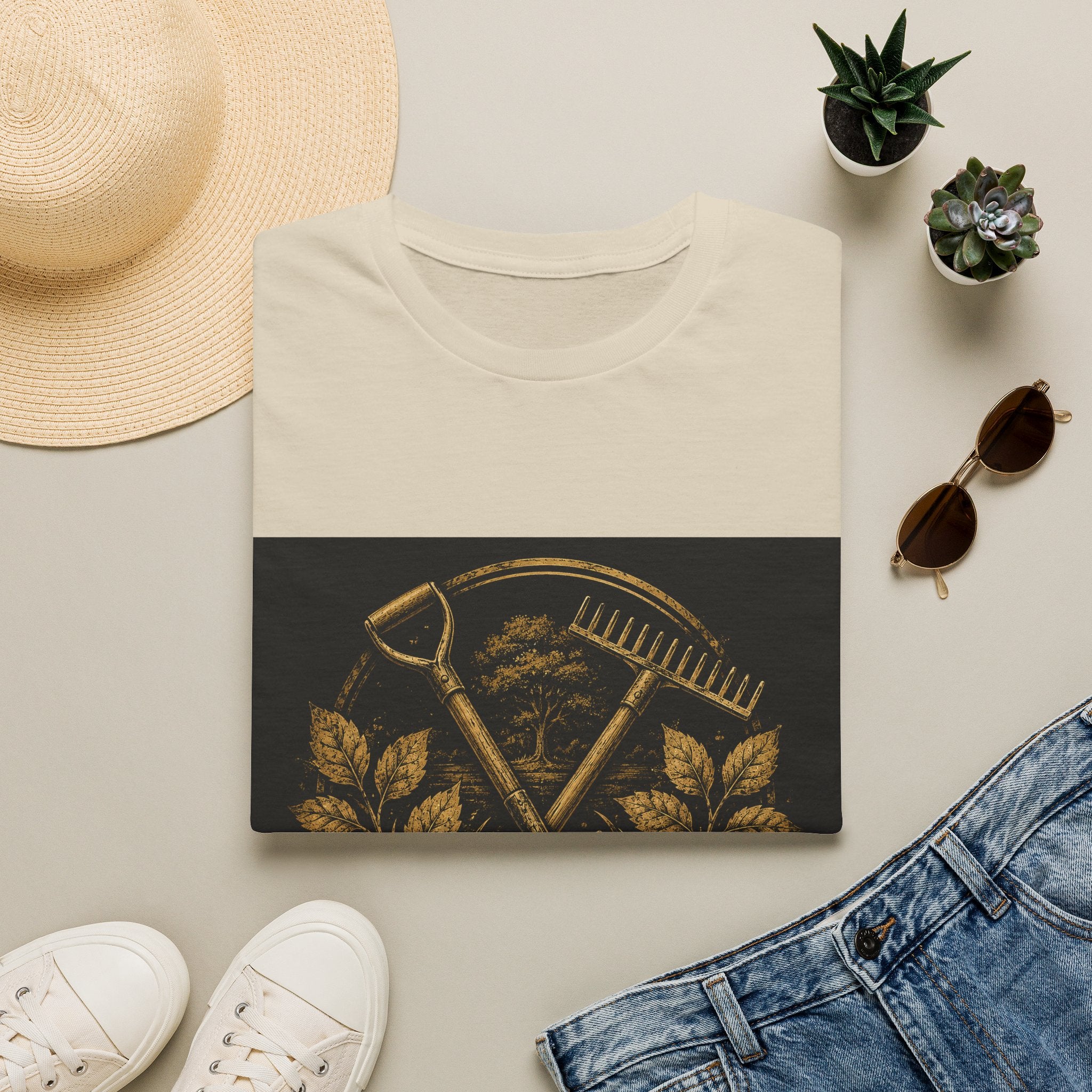 Proud Landscaper Badge Classic Tee