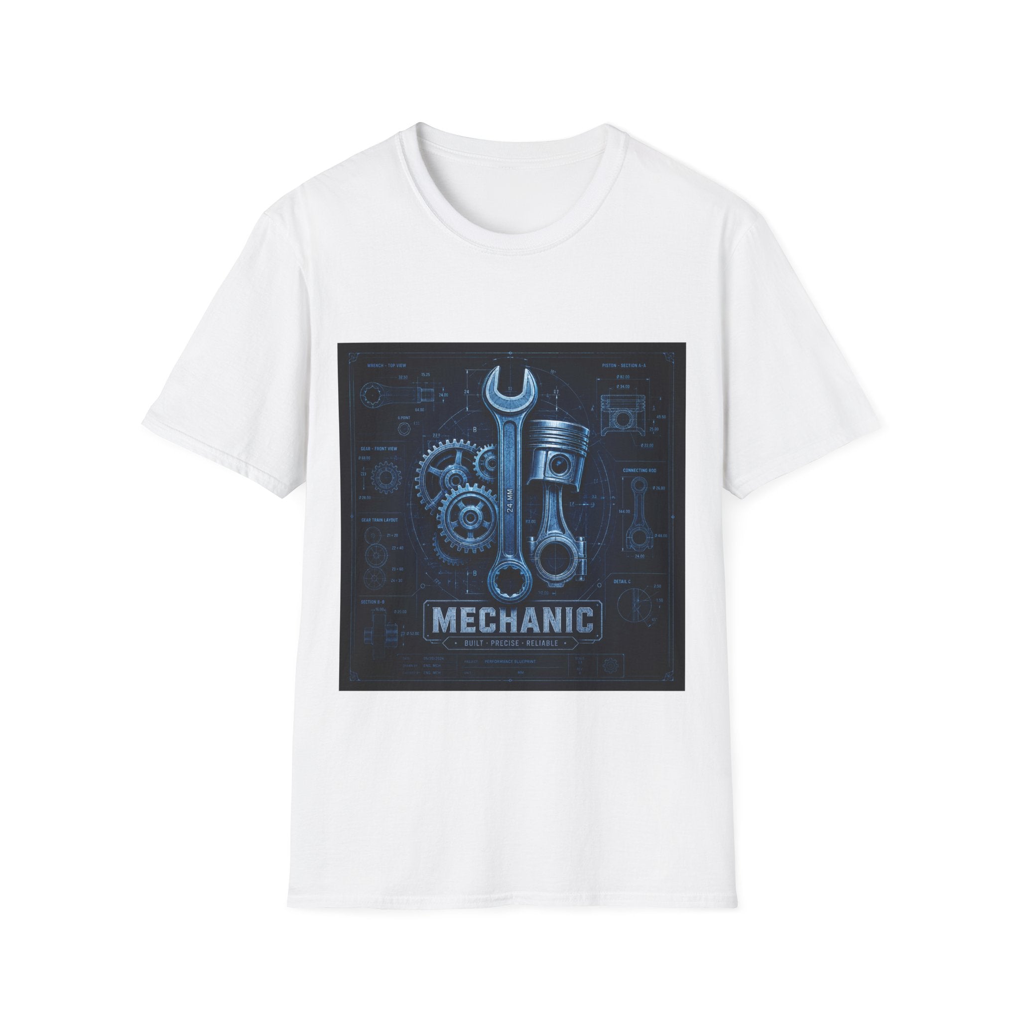 Mechanic Blueprint Classic Tee