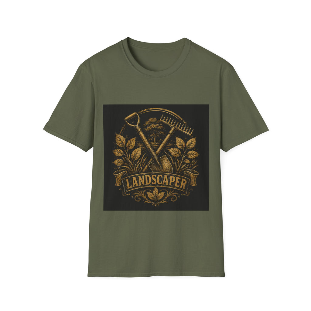 Proud Landscaper Badge Classic Tee