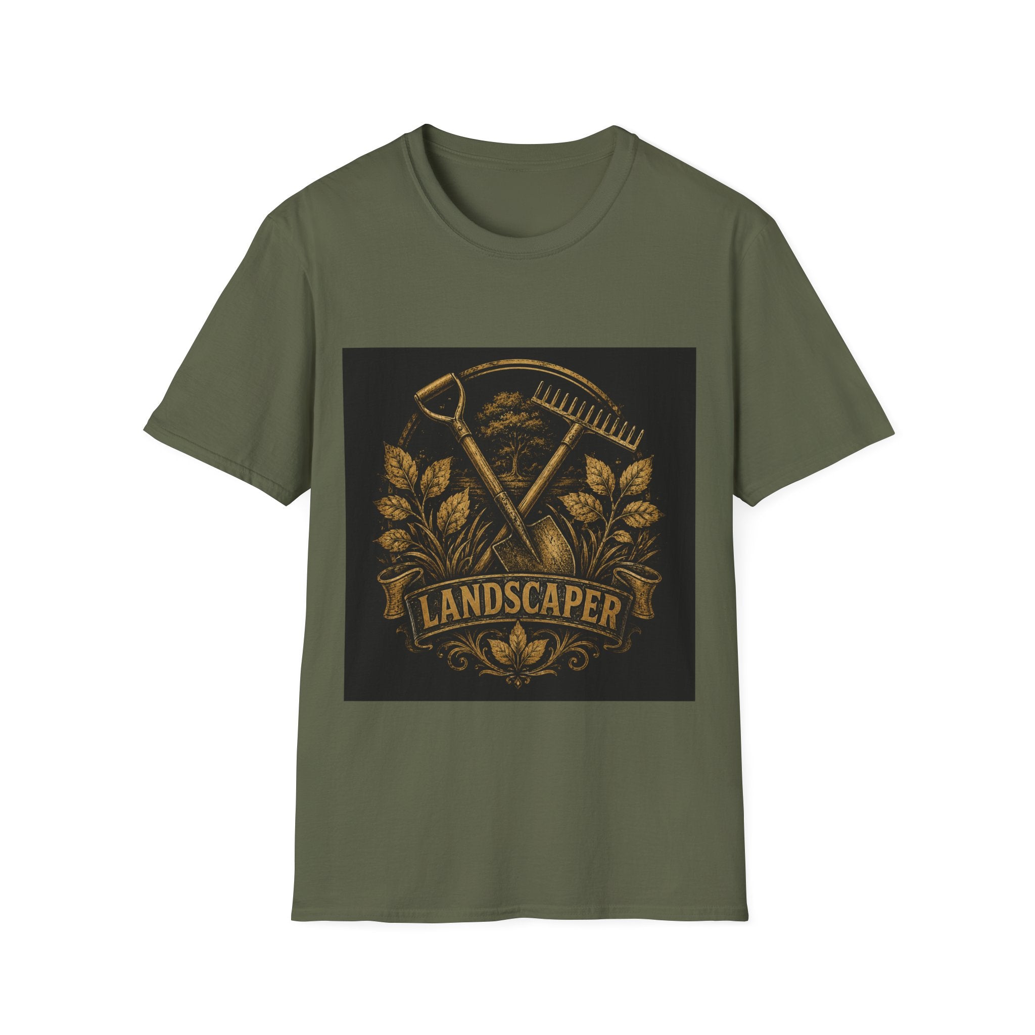 Proud Landscaper Badge Classic Tee