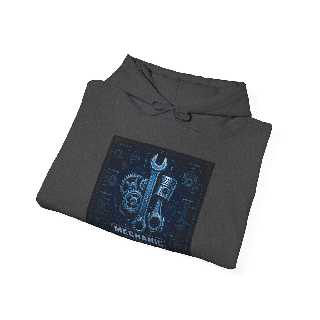 Mechanic Blueprint Hoodie