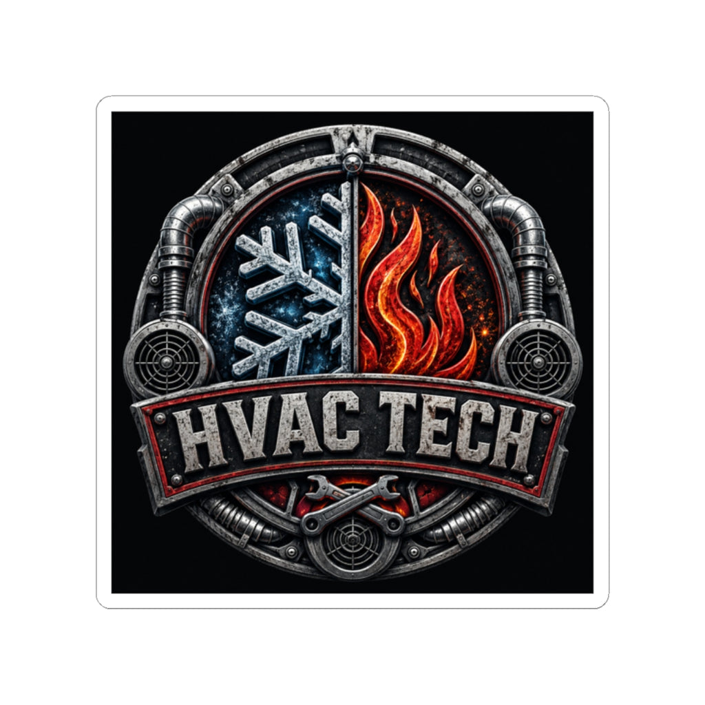 Hvac Tech Specialist Gear Sticker