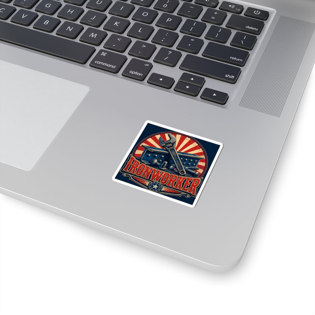 American Ironworker Pride Sticker