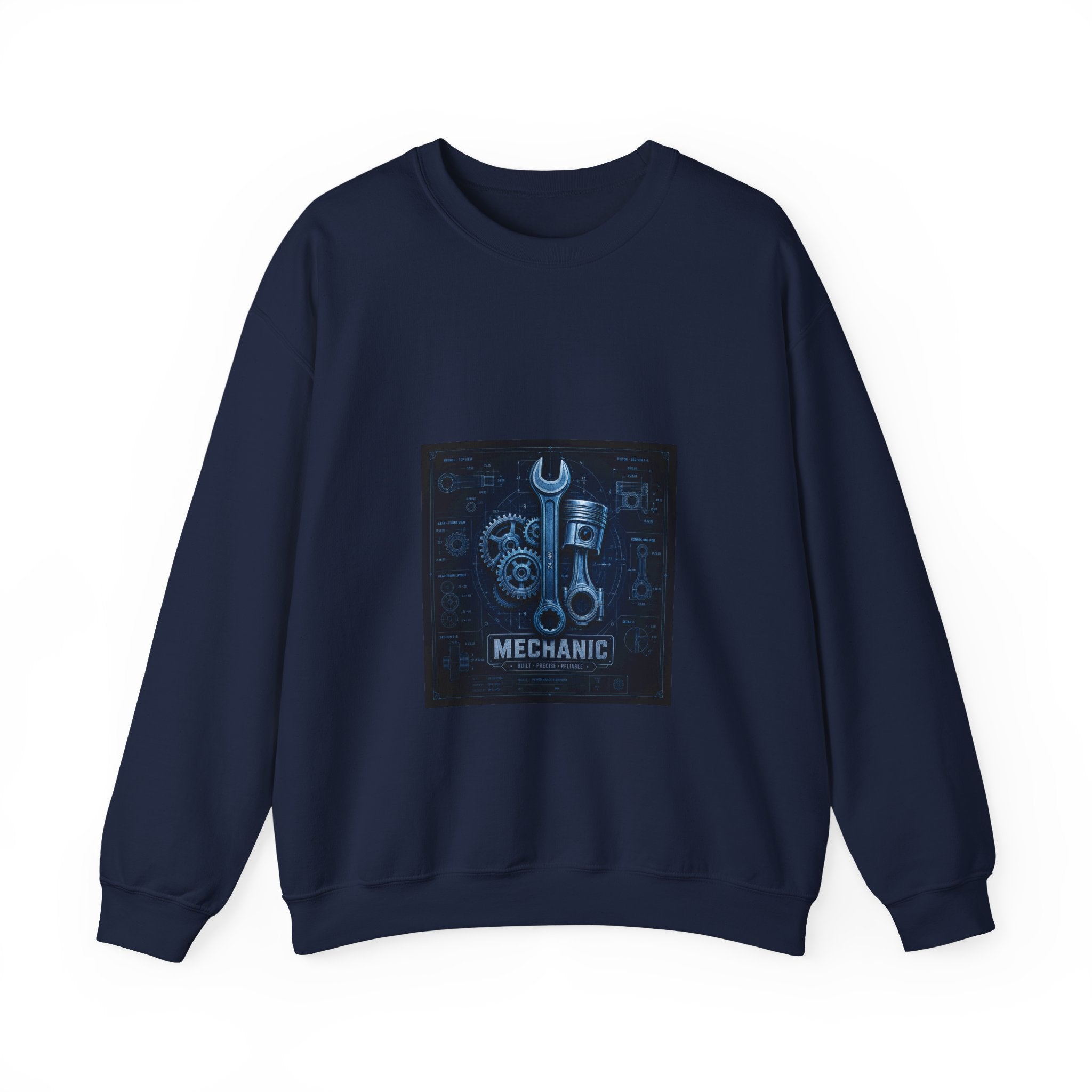 Mechanic Blueprint Sweatshirt