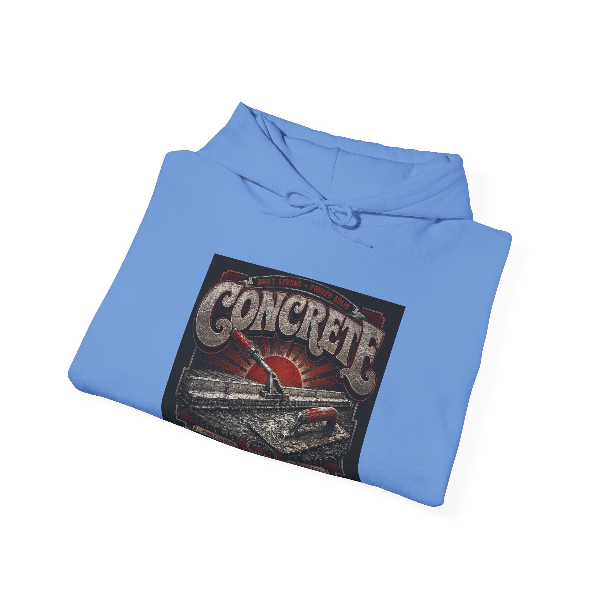 Built Strong Concrete Crew Hoodie