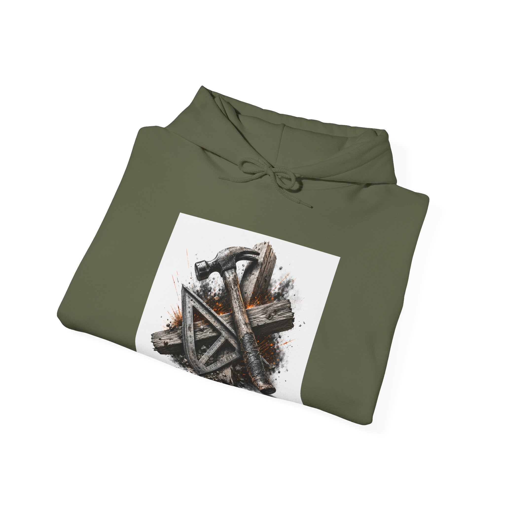 Tough Carpenter's Toolbox Hoodie