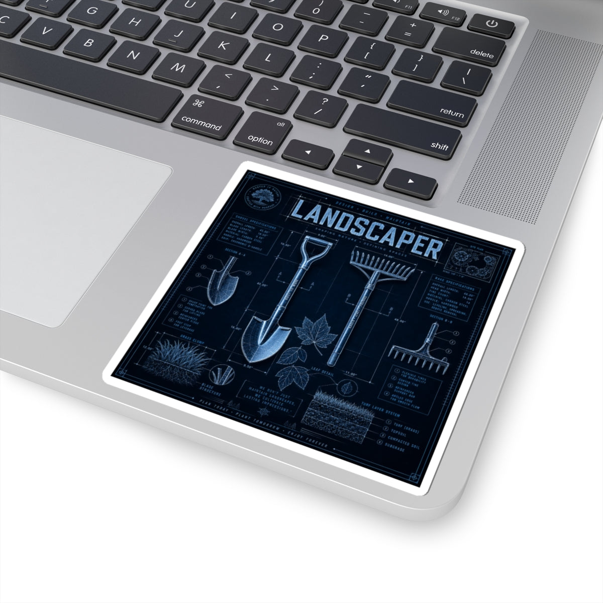 Landscaper's Toolbox Essentials Sticker
