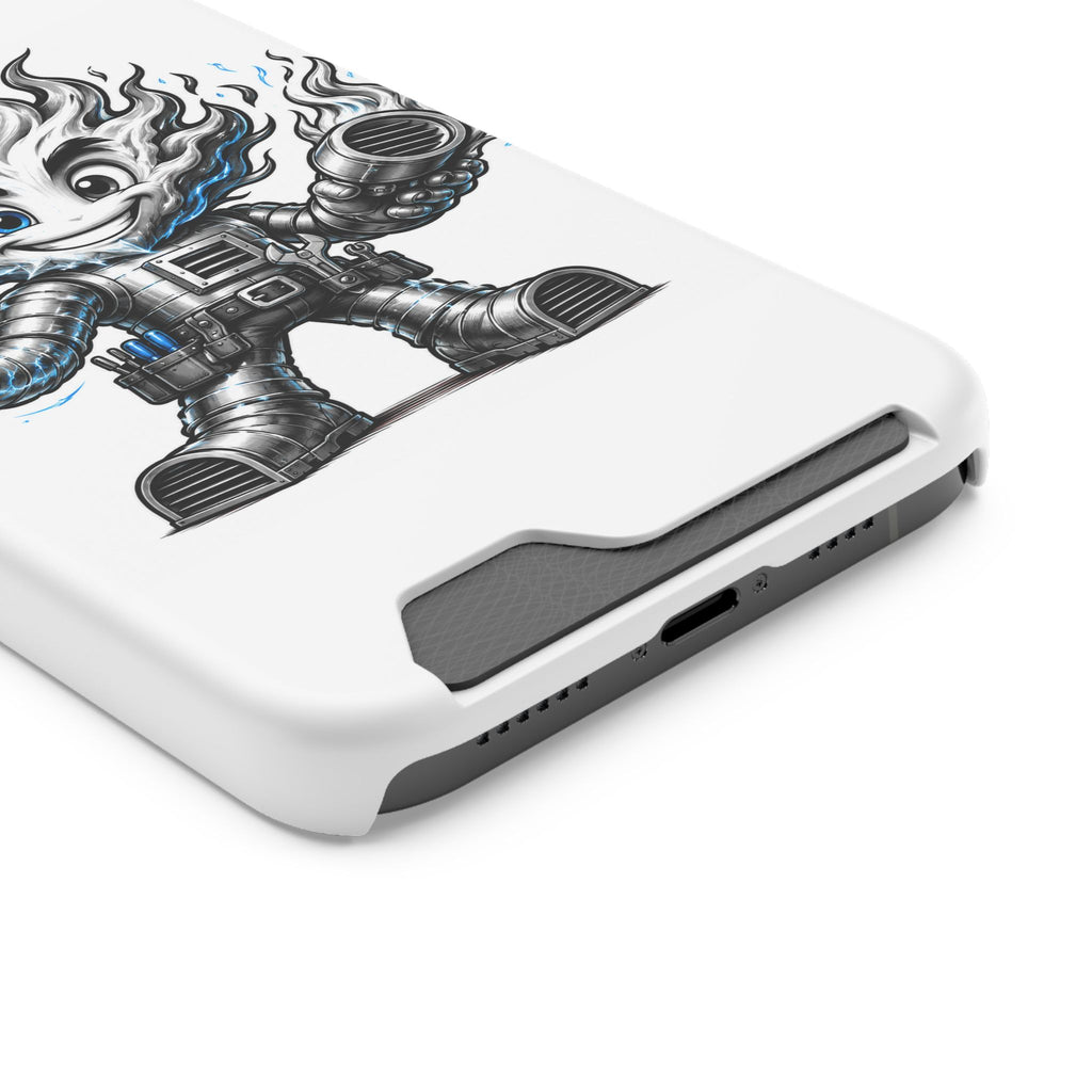 Chilly Robot Snowflake Buddy Phone Case
