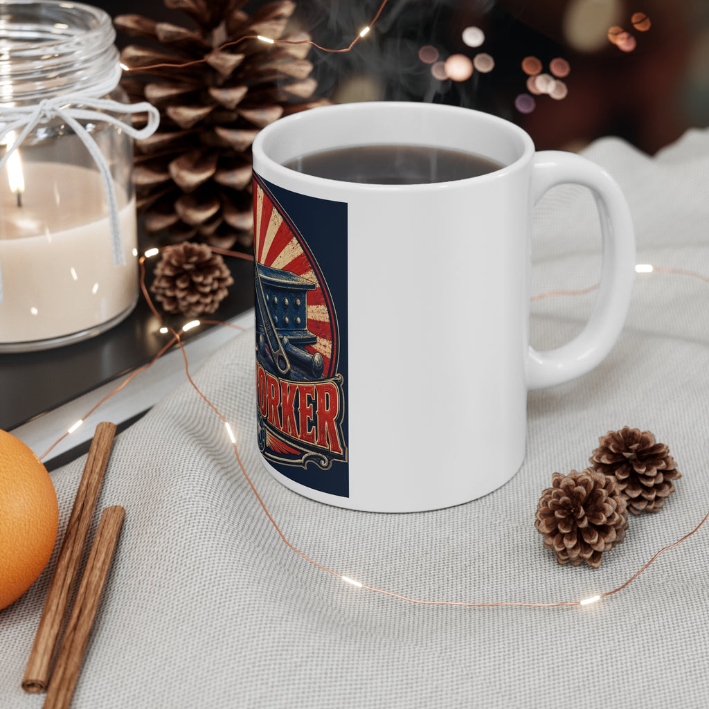 American Ironworker Pride Mug