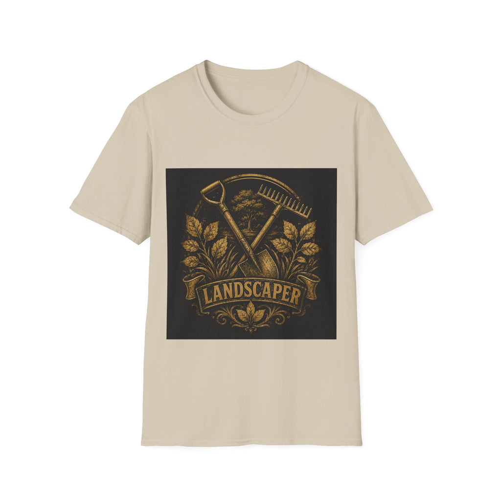 Proud Landscaper Badge Classic Tee
