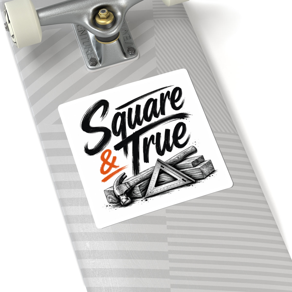 Square And True Sticker