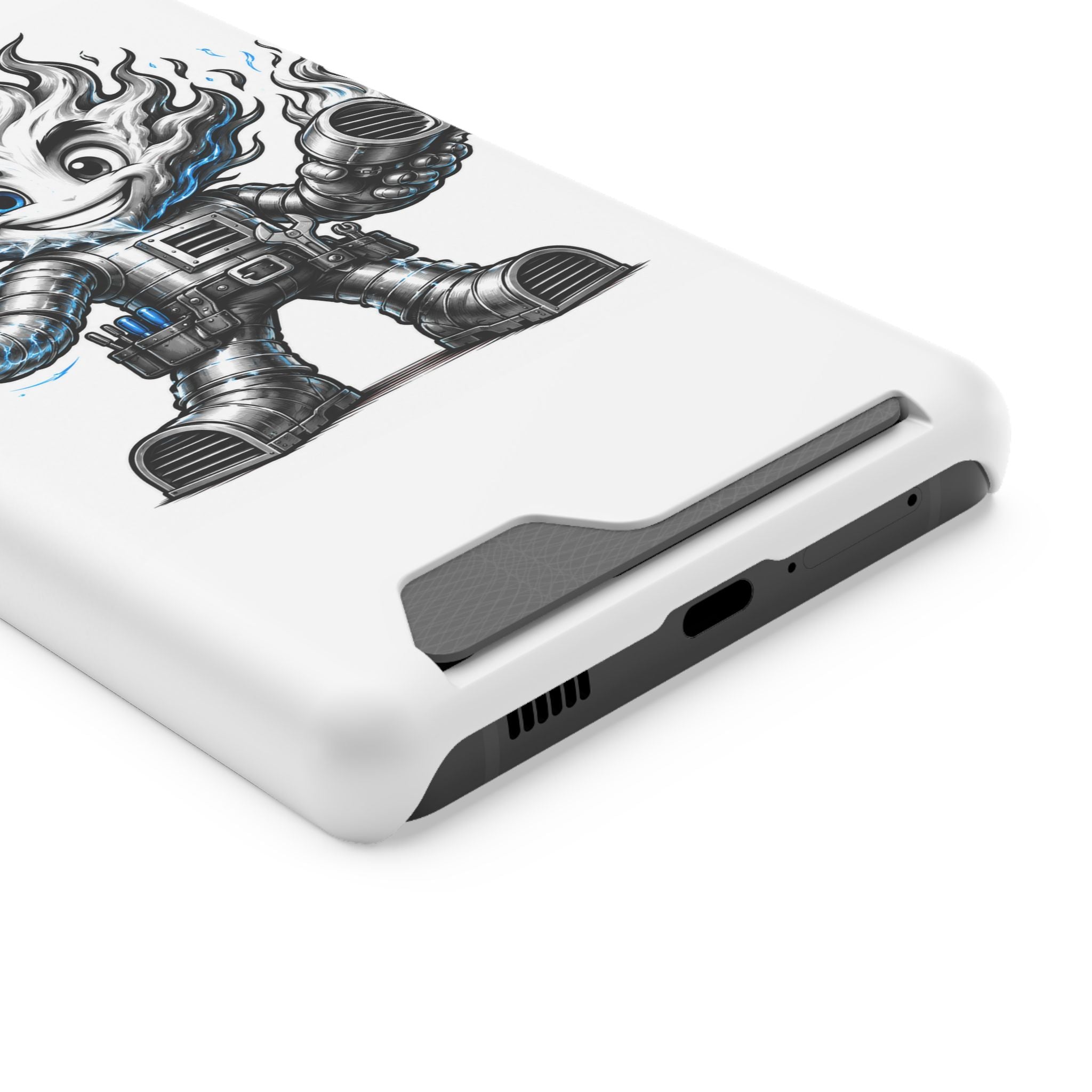 Chilly Robot Snowflake Buddy Phone Case