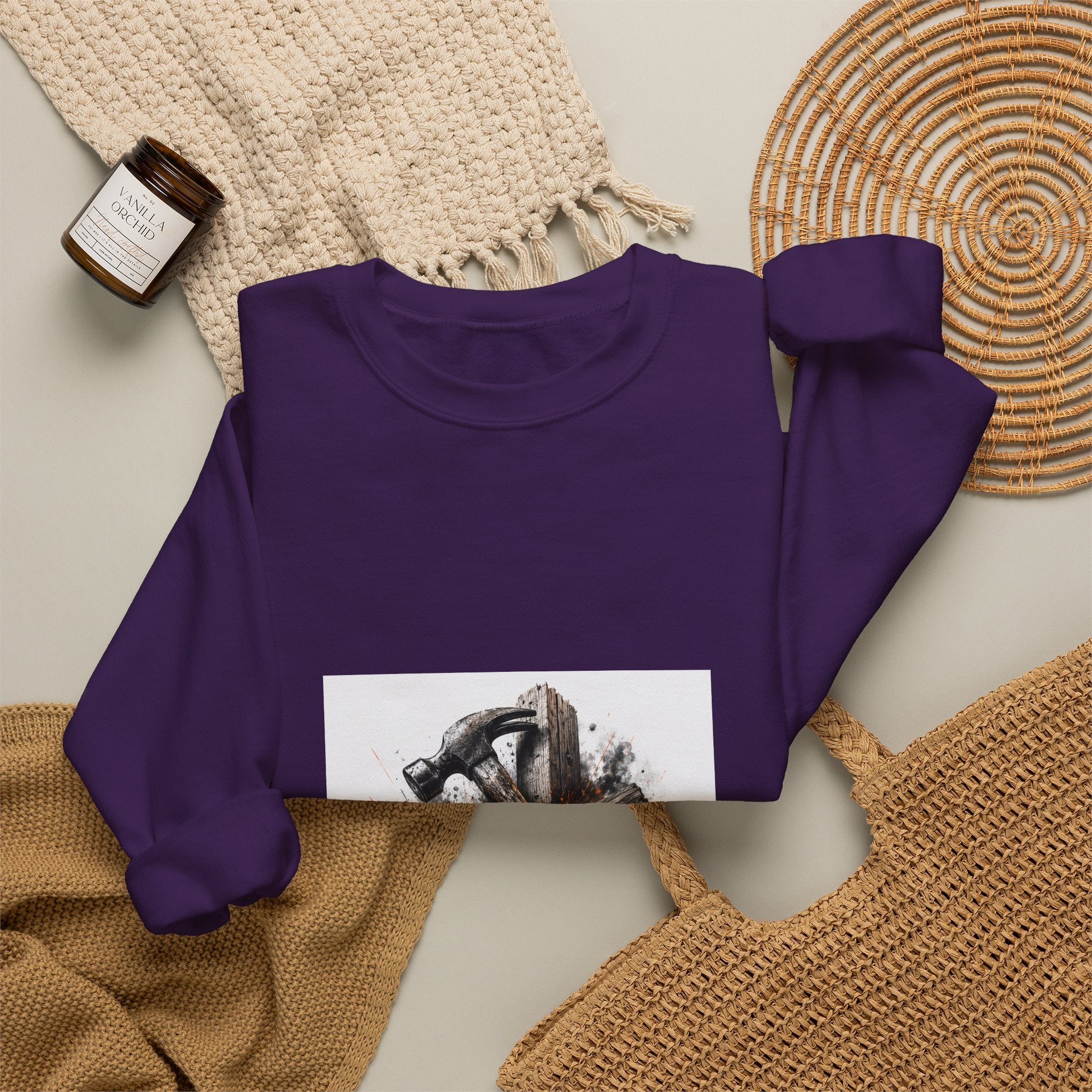 Tough Carpenter's Toolbox Sweatshirt