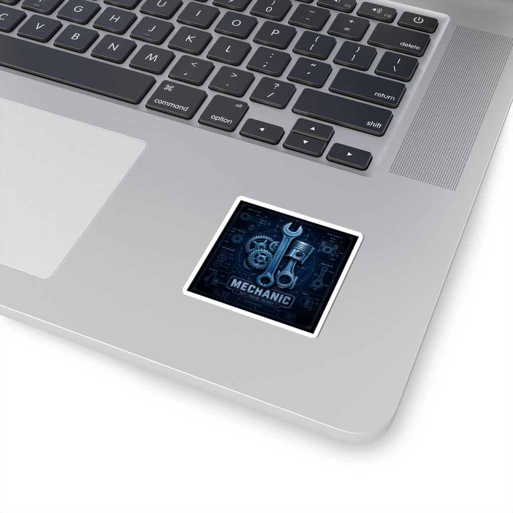 Mechanic Blueprint Sticker