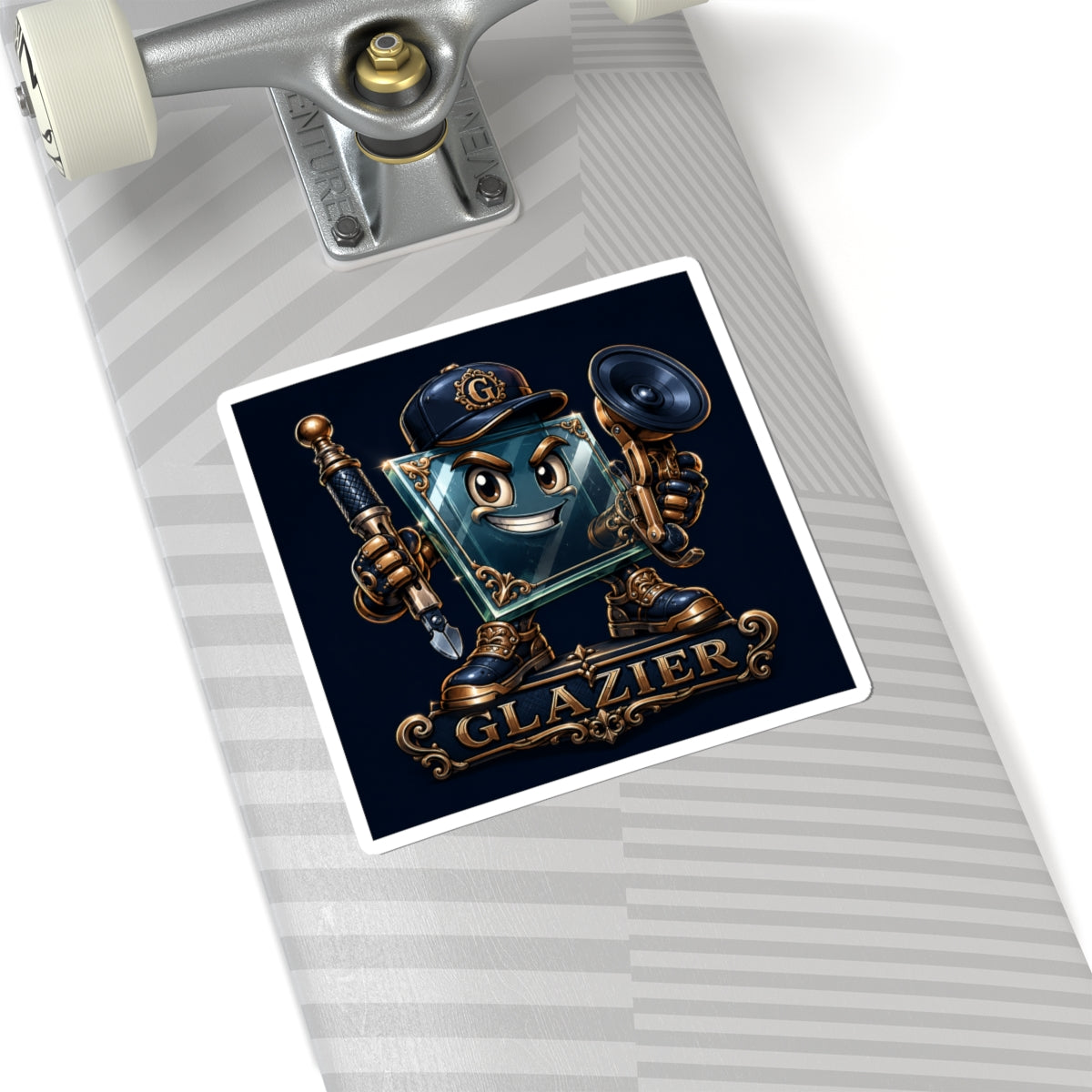 Glazier Glass Hero Sticker