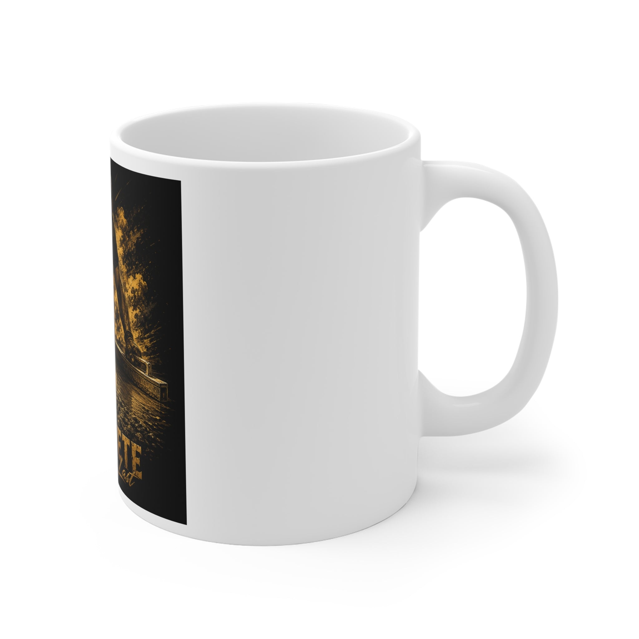 Concrete Crafted To Last Mug