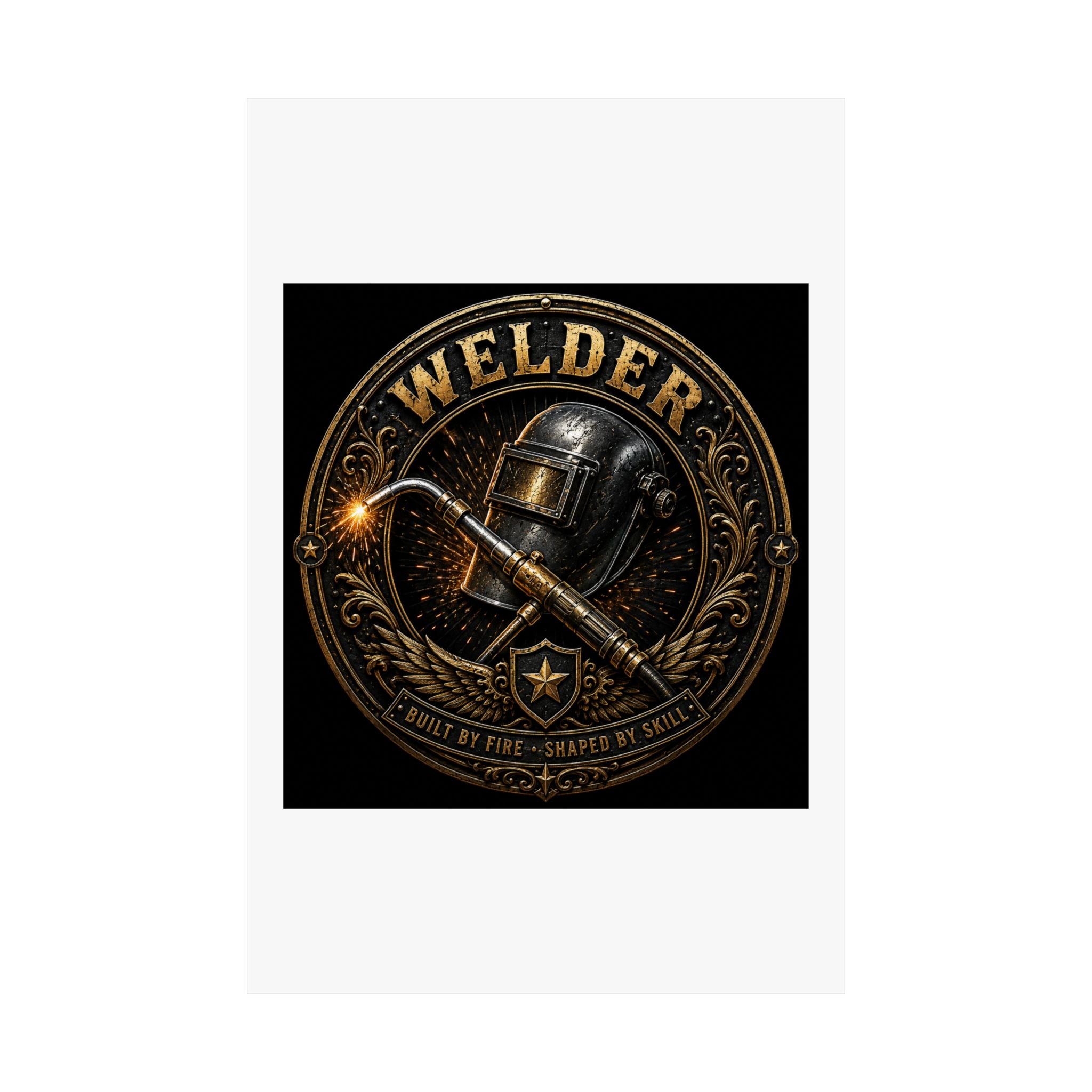 Welder Pride Poster