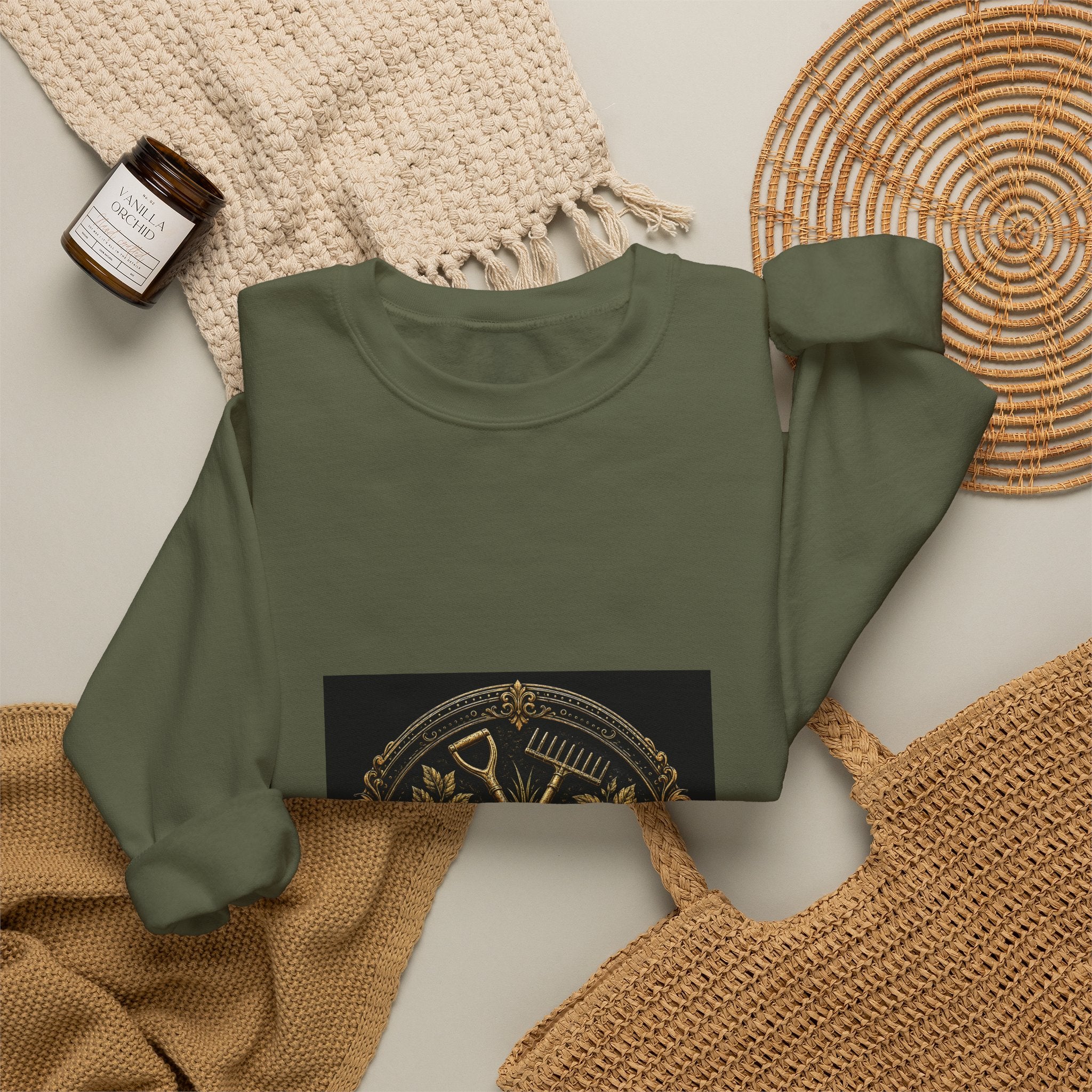 Proud Landscaper Badge Sweatshirt