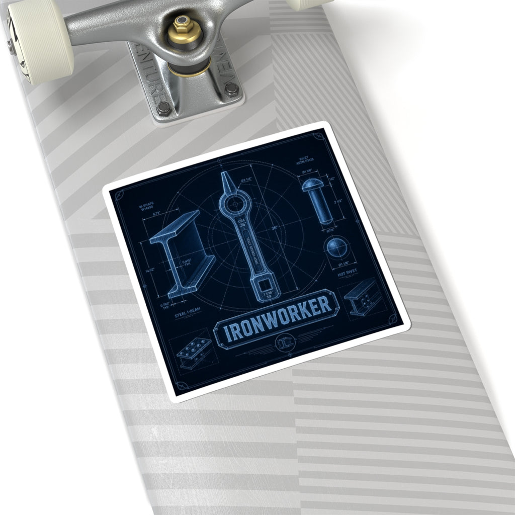 Ironworker Pride Sticker