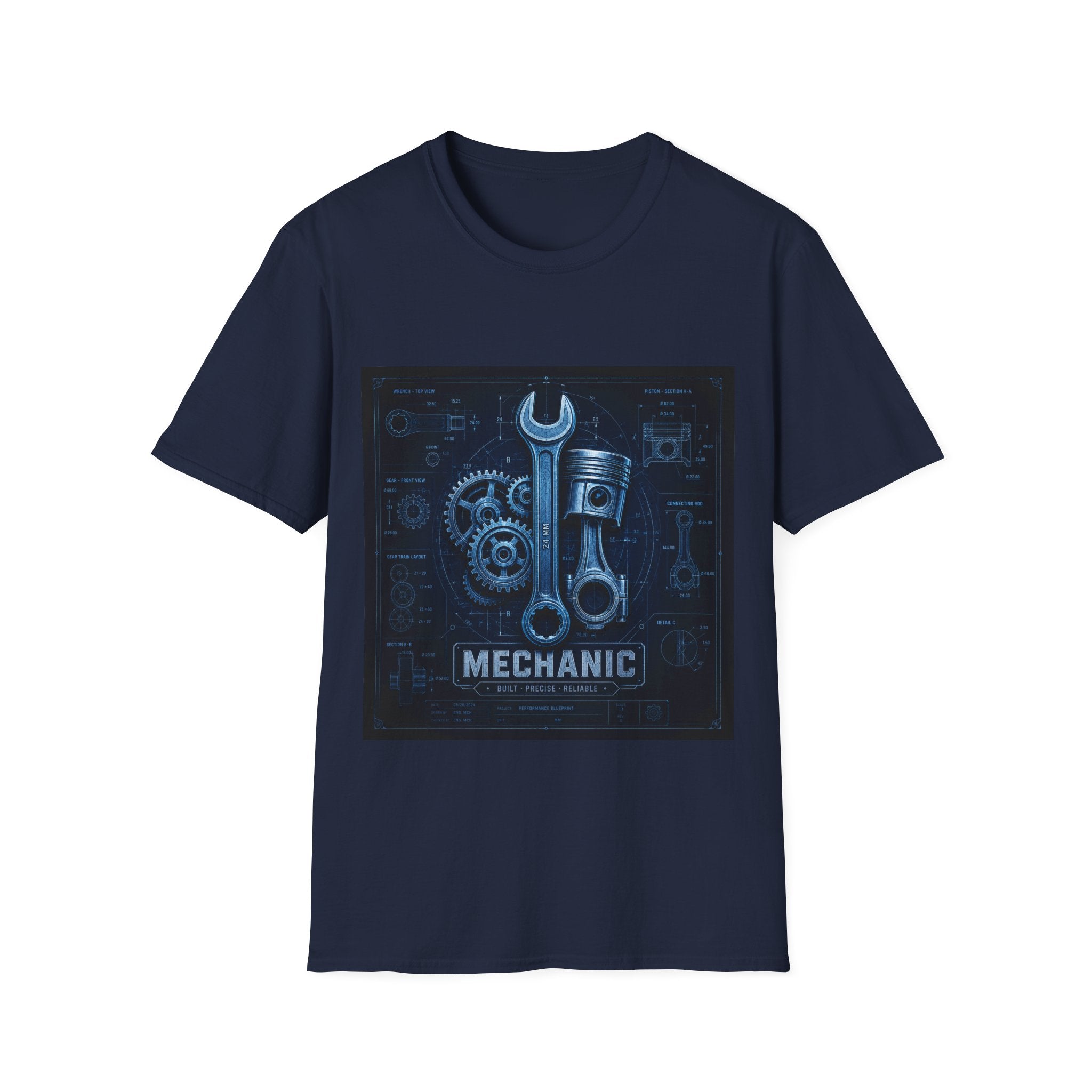 Mechanic Blueprint Classic Tee
