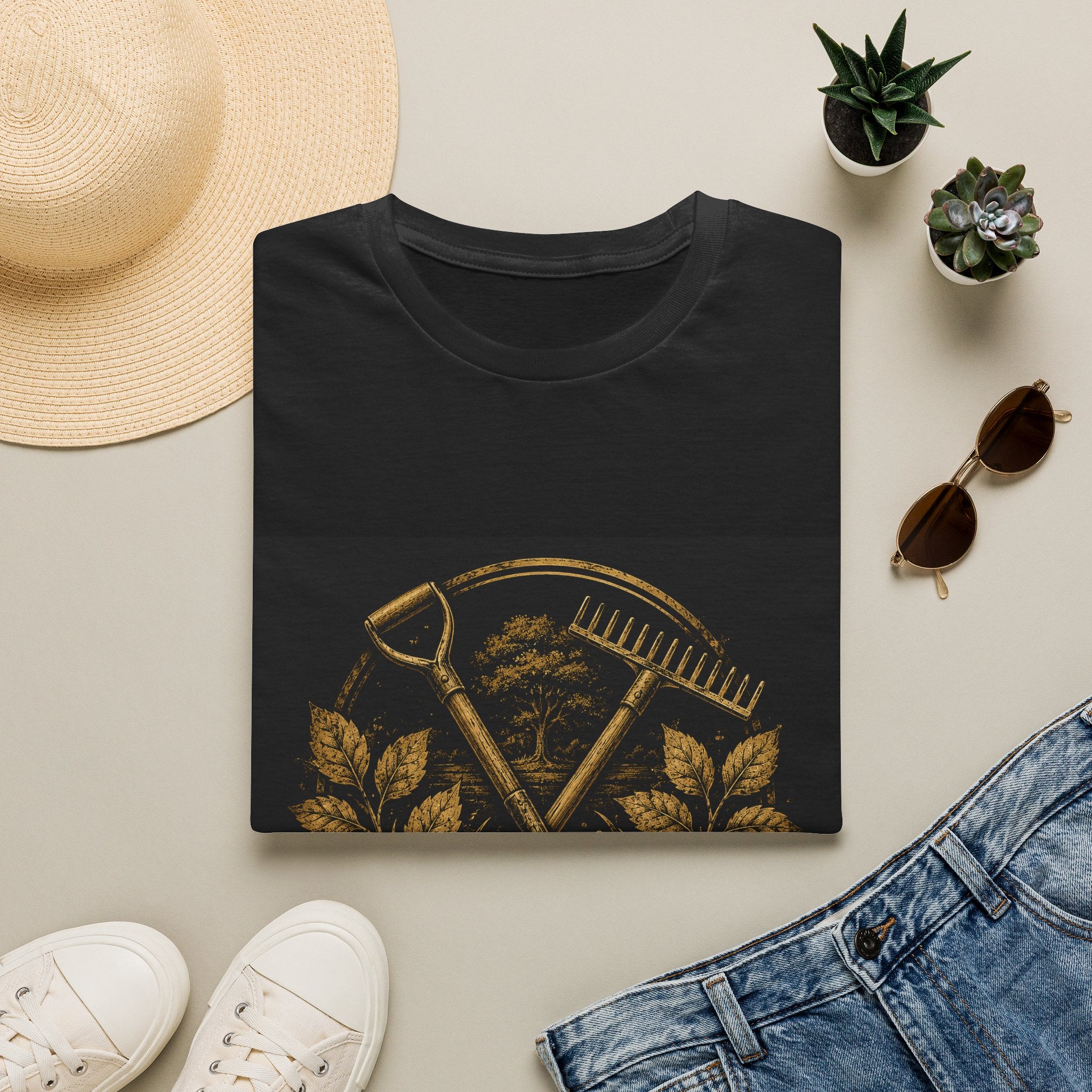 Proud Landscaper Badge Classic Tee