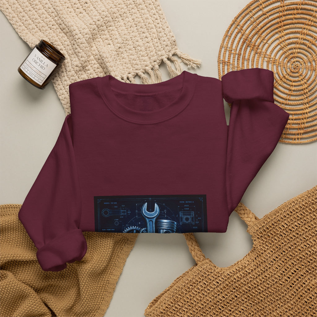 Mechanic Blueprint Sweatshirt