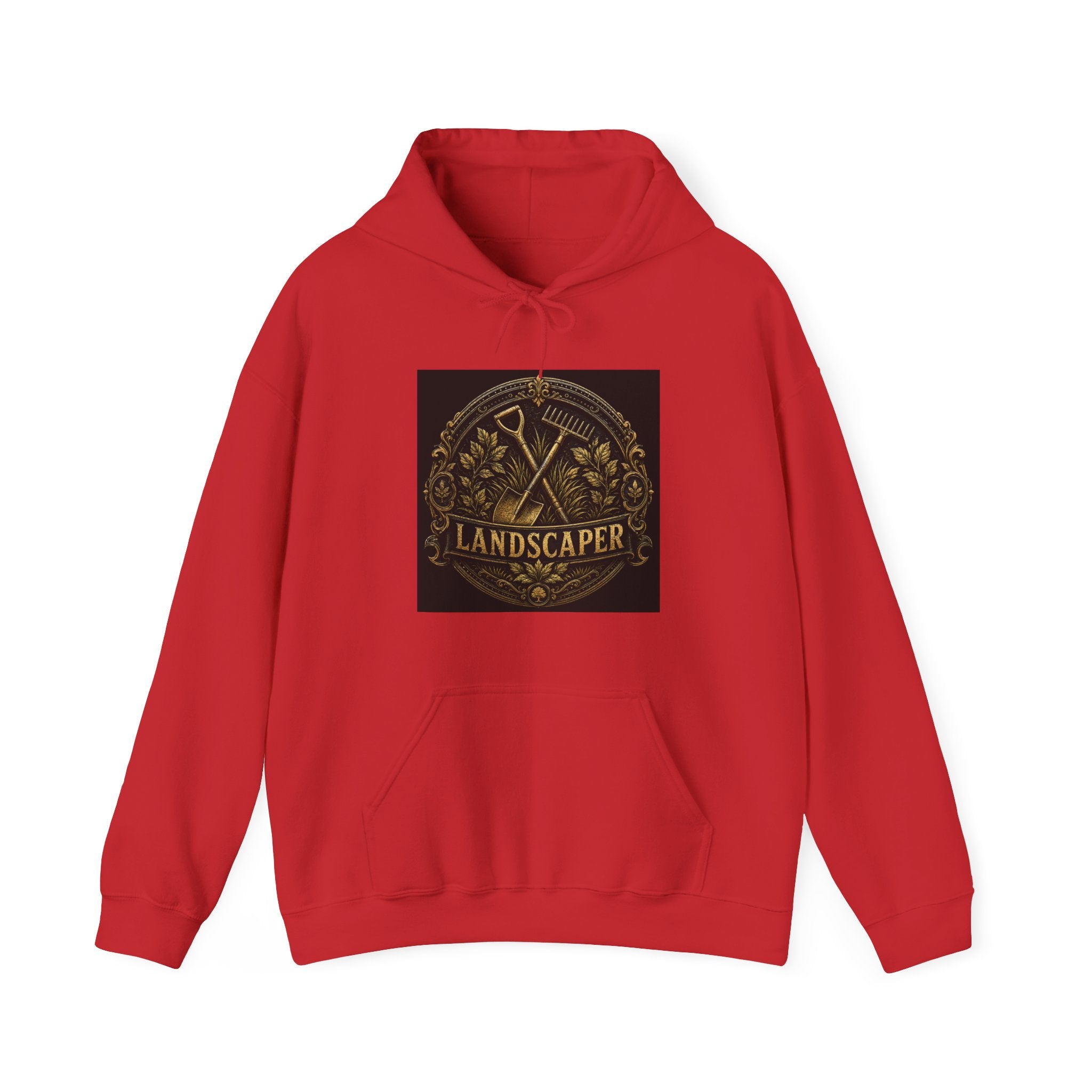 Proud Landscaper Badge Hoodie
