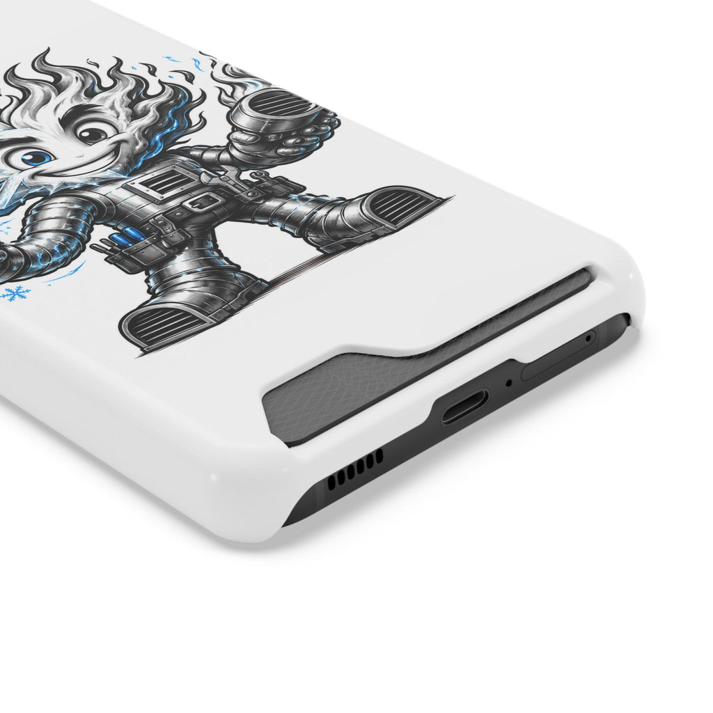 Chilly Robot Snowflake Buddy Phone Case