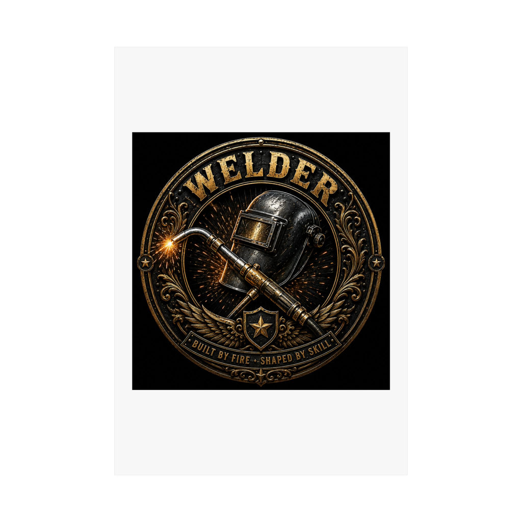 Welder Pride Poster
