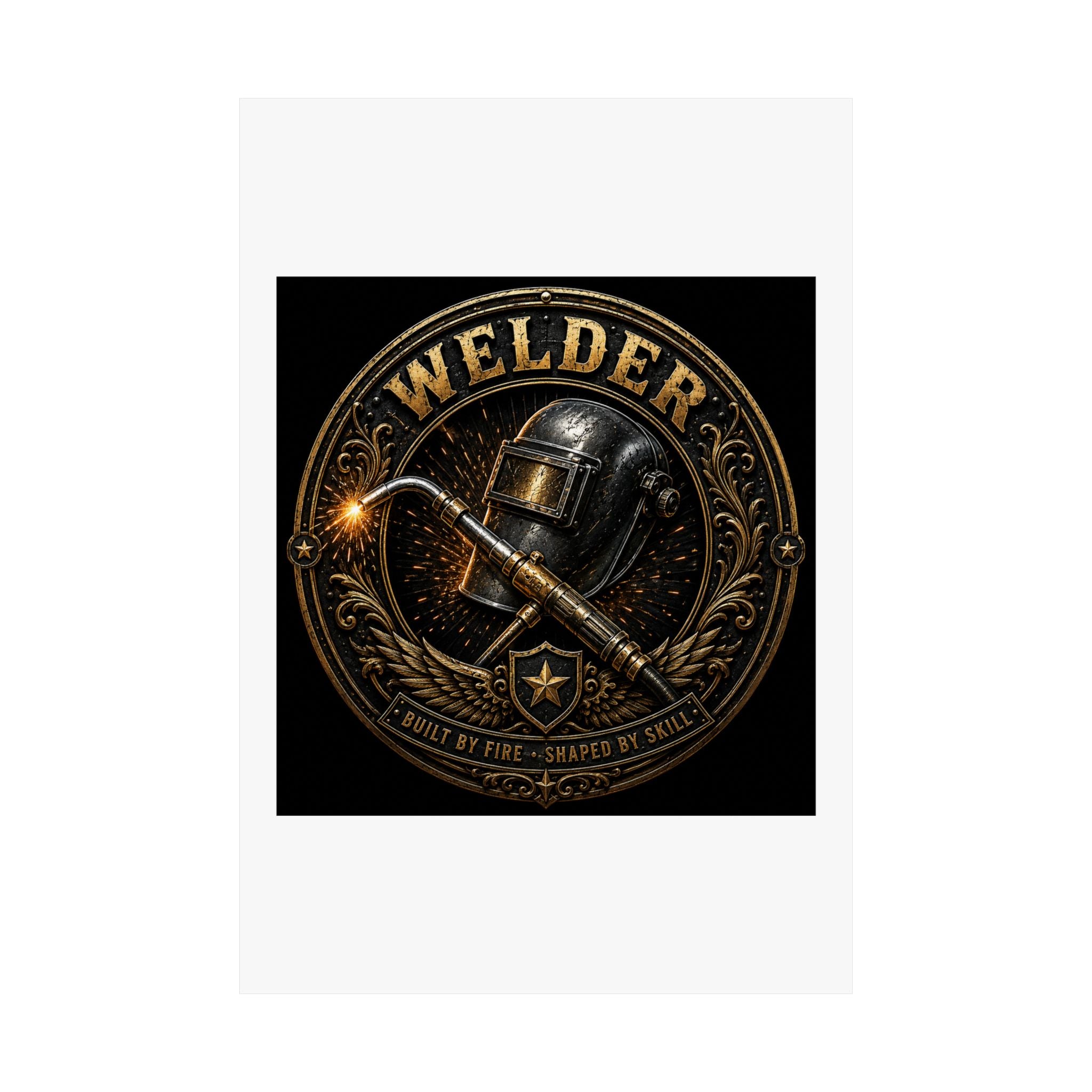 Welder Pride Poster
