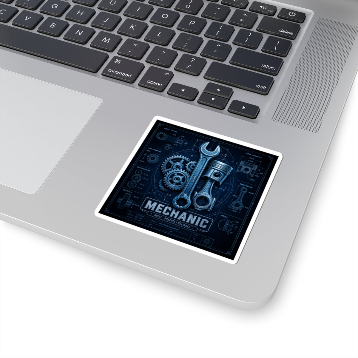 Mechanic Blueprint Sticker