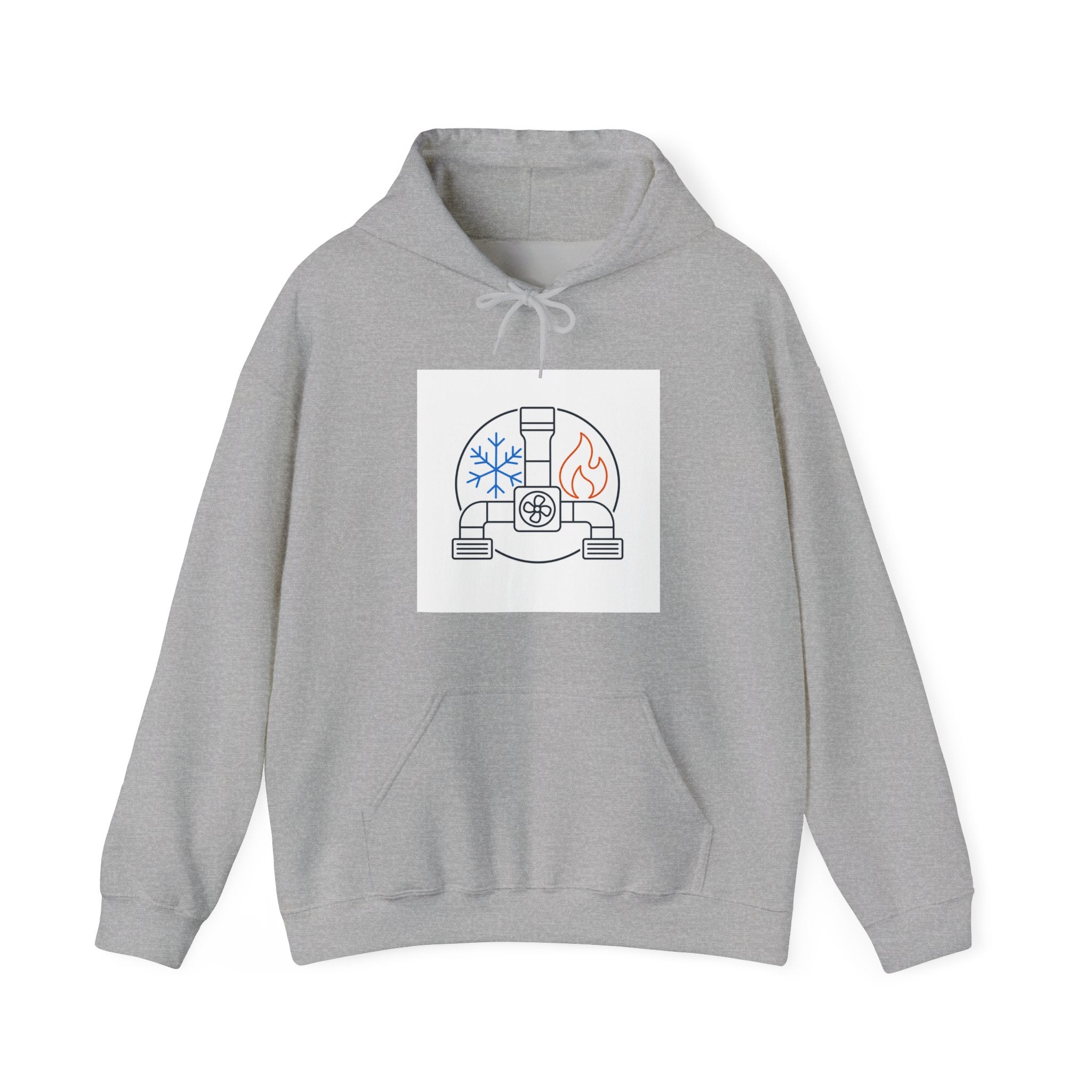 Heating And Cooling System Hoodie