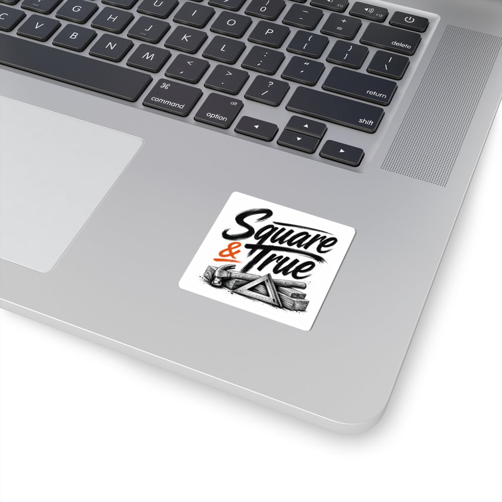 Square And True Sticker