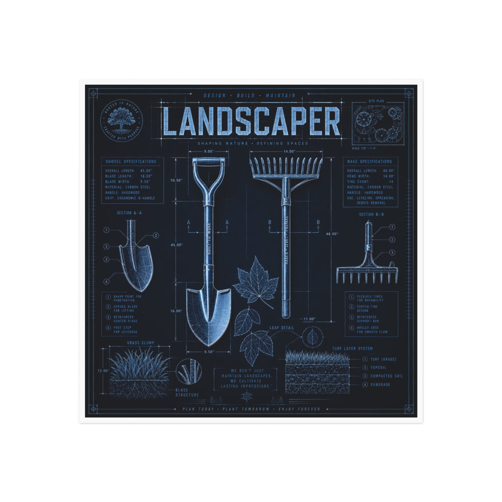 Landscaper's Toolbox Essentials Magnet