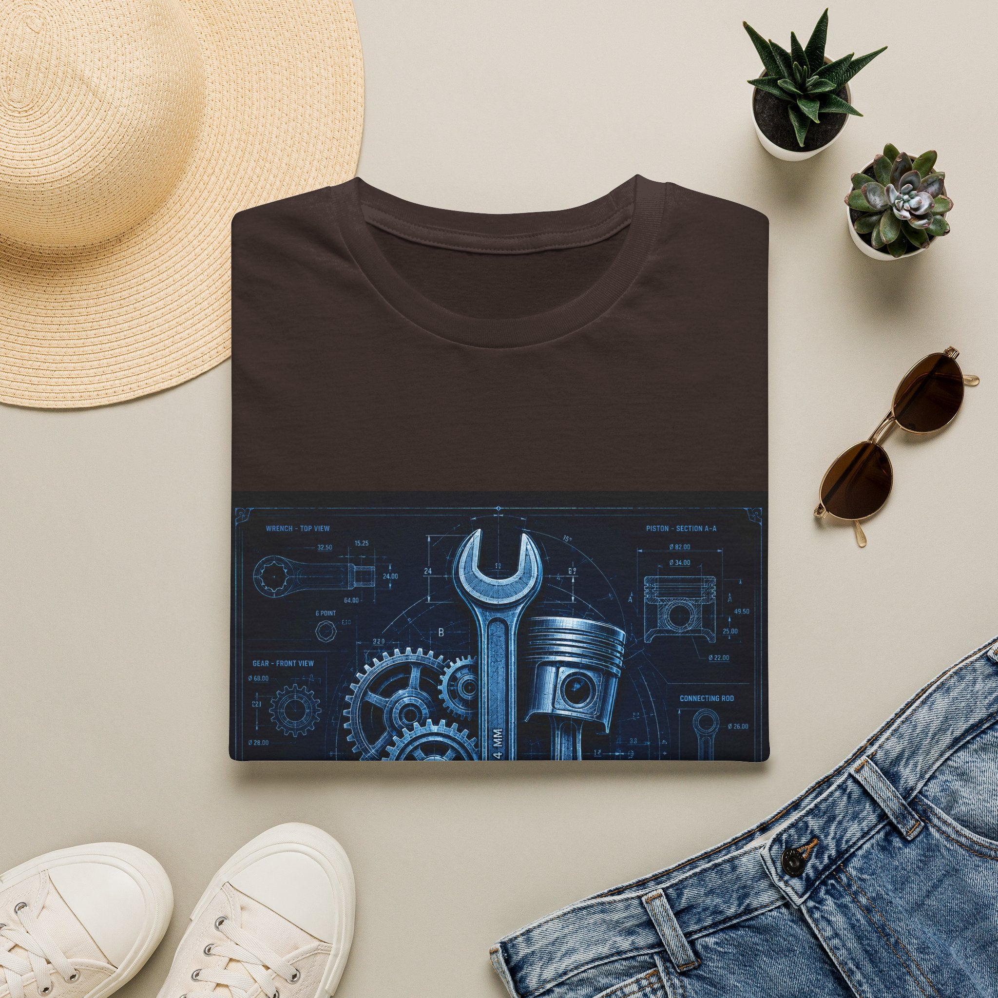 Mechanic Blueprint Classic Tee