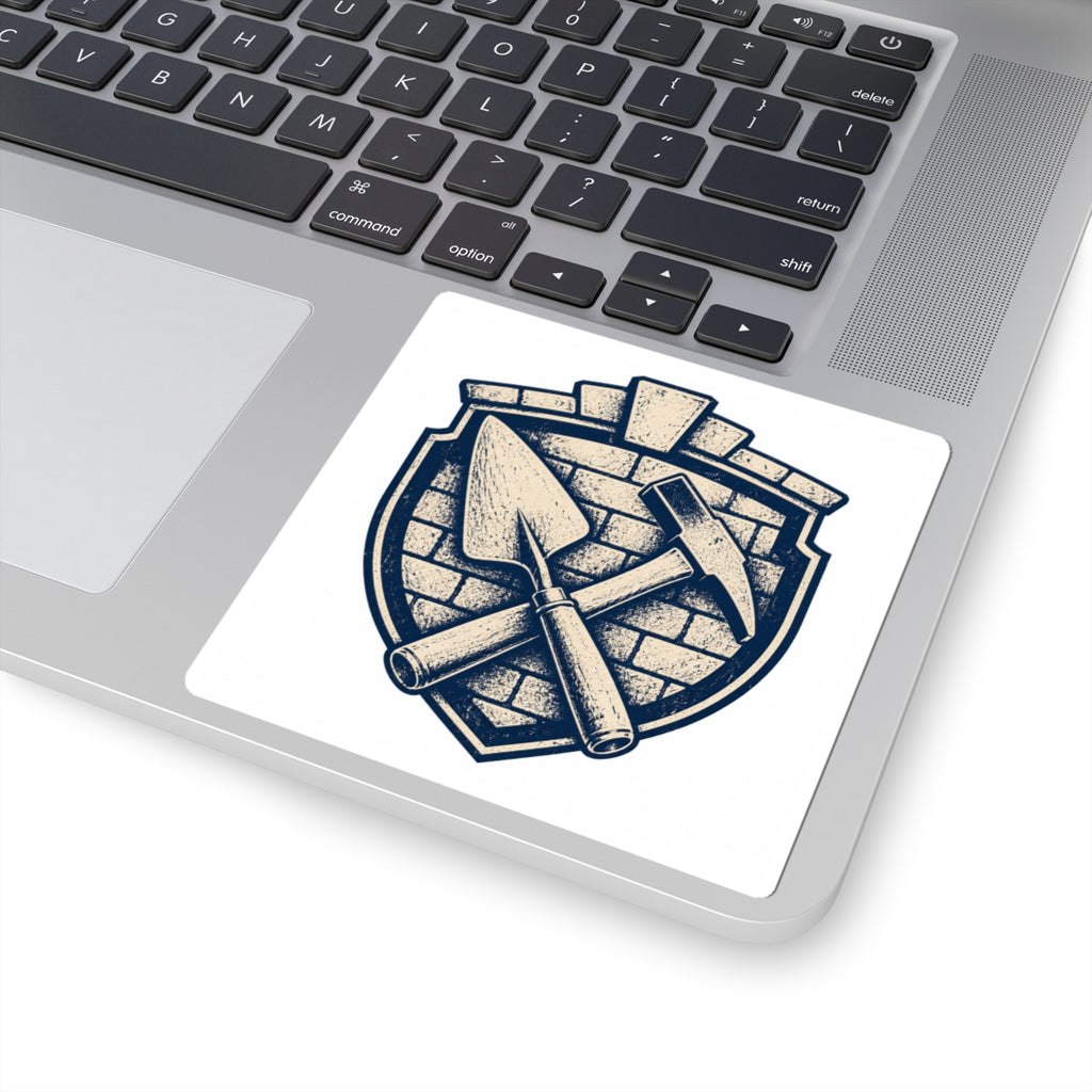 Proud Mason Crest Sticker