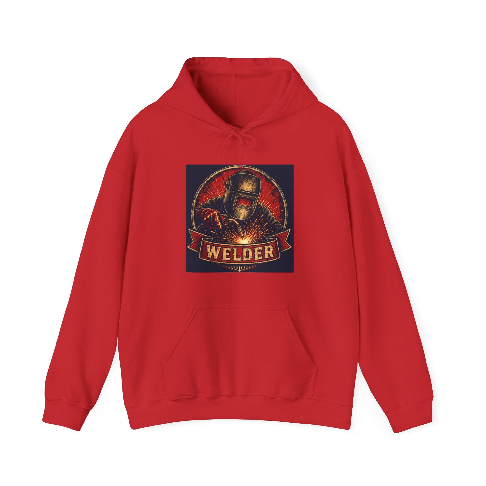 Proud Welder Badge Hoodie