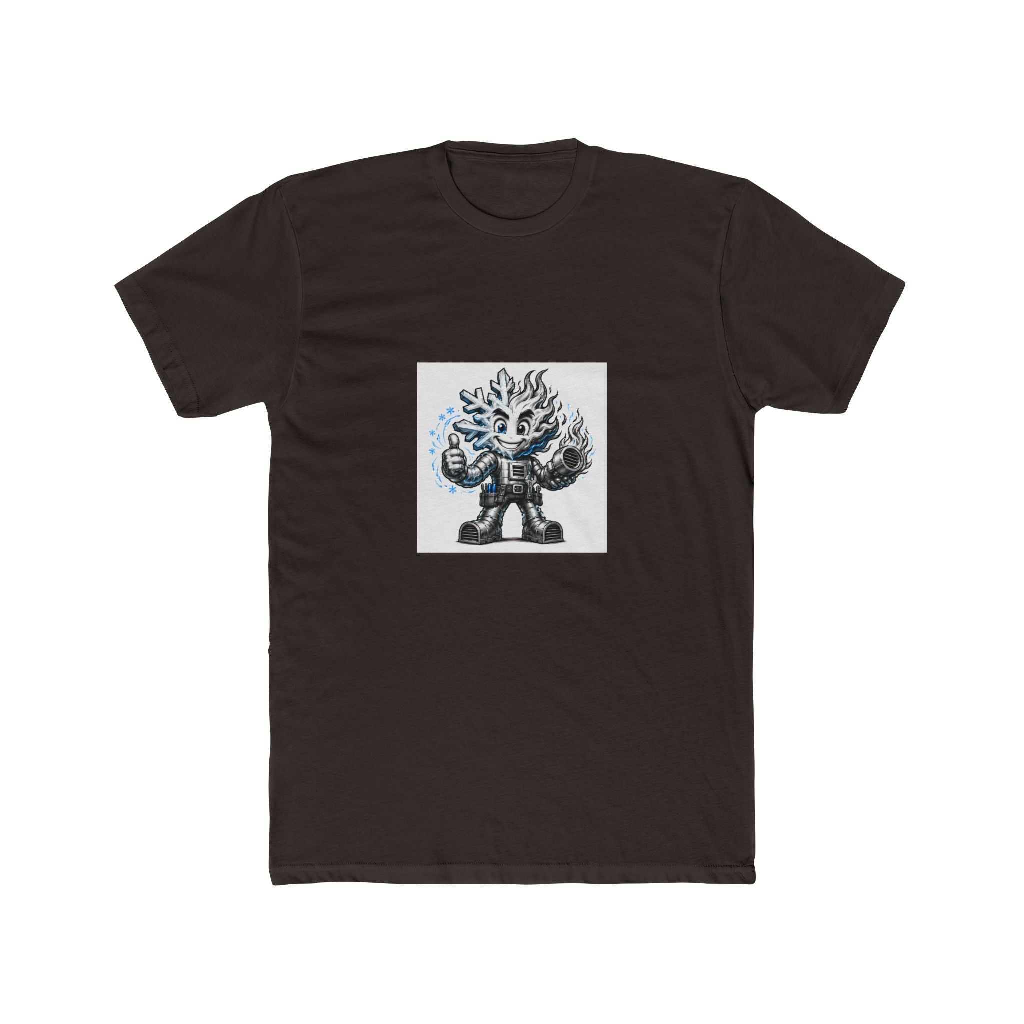 Chilly Robot Snowflake Buddy Tee