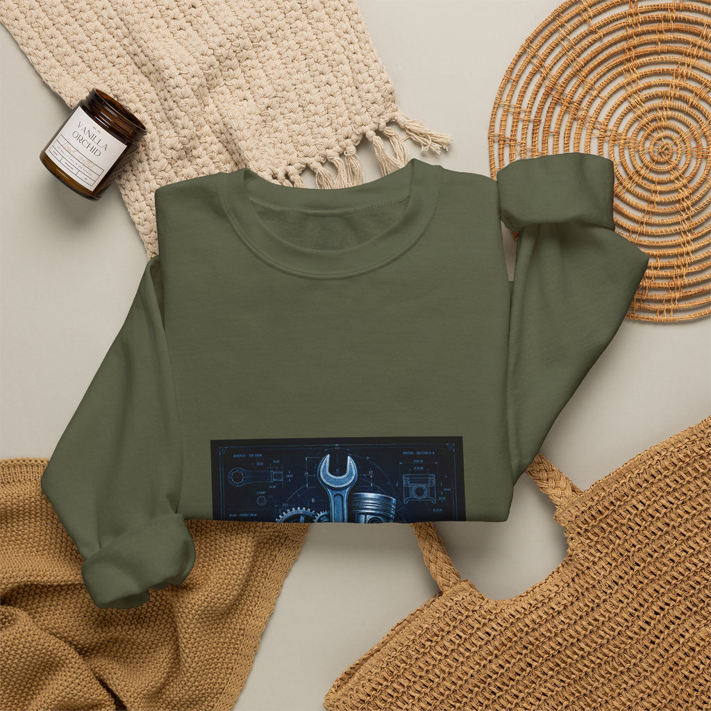 Mechanic Blueprint Sweatshirt