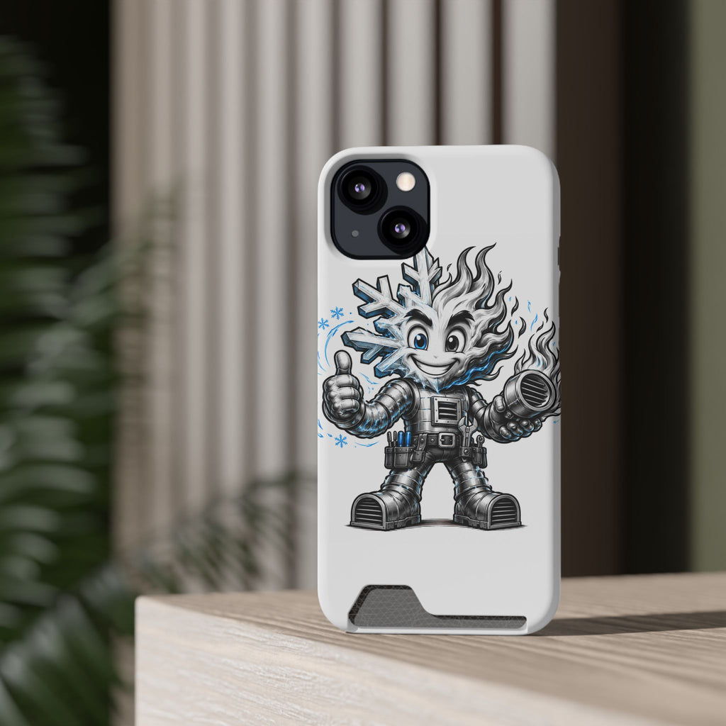 Chilly Robot Snowflake Buddy Phone Case